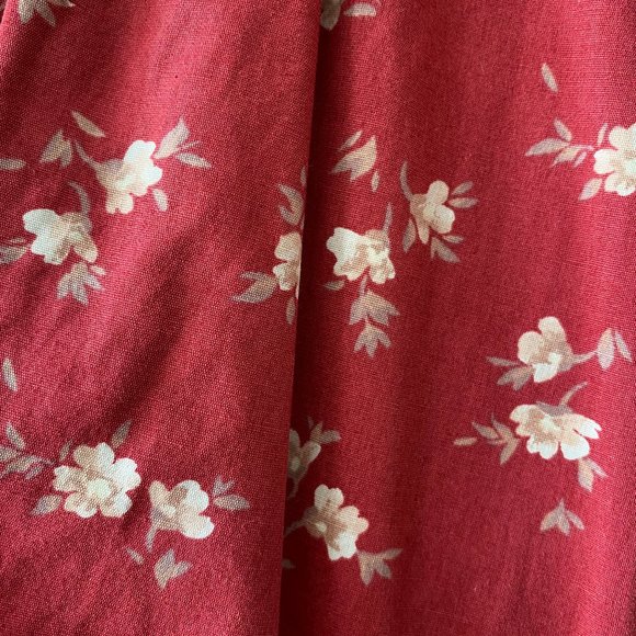 Christy Dawn Dawn Dress in red/burgundy floral, one-size (OS) - Picture 3 of 3